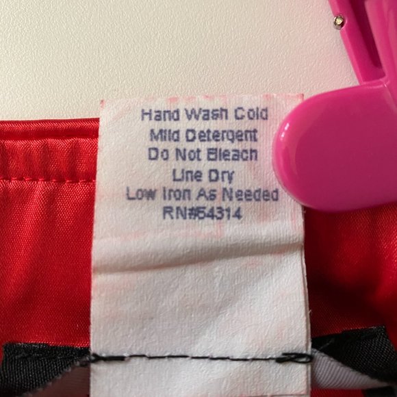 Beata Studio / Red Strapless Dress, Side zipper  Size 9/10 - Picture 7 of 7